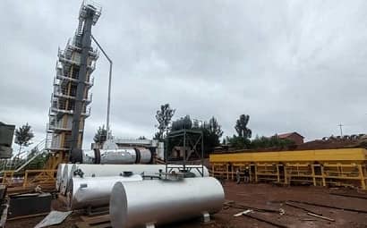 Necessary stages in asphalt mixing plant design